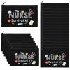 26 Pcs Nurse Survival Kit Cosmetic Bag Funny Gift for Nurse Practitioner Makeup Toiletry Nurse Bag Nurses Week Gifts Travel Zipper Nurse Pouch for Nurses School Birthday Teens, Black view 1