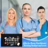 26 Pcs Nurse Survival Kit Cosmetic Bag Funny Gift for Nurse Practitioner Makeup Toiletry Nurse Bag Nurses Week Gifts Travel Zipper Nurse Pouch for Nurses School Birthday Teens, Black view 4