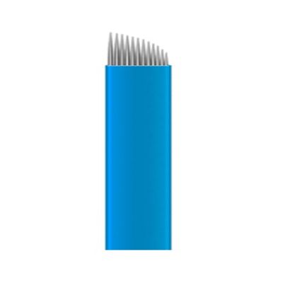 Dia 0.16 mm 12F/P Nano blades microblading needles MZ Beauty tattoo needle 50pcs