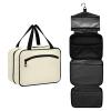 UMIRIKO Cornsilk Hanging Toiletry Travel Bag for Women and Men Waterproof Makeup Cosmetic Organizer for Toiletries Accessories M 20824 view 2