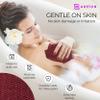 Adeton African Net Sponge, Authentic, Real, Black Owned, Exfoliating Bath Wash Cloth, Net Sponge, Body Exfoliator, Sapo, Shower Bath Accessories, Back Foot Scalp Scrub, Dead Skin Remover (Burgundy) view 4
