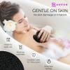 Adeton African Net Sponge, Authentic, with Knots, Exfoliating Bath Wash Cloth, Real Sapo, Black Owned, Long Sponge, Body Exfoliator, Shower Accessories, Back Foot Scalp Scrub Dead Skin Remover (Black) view 4