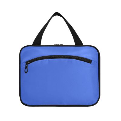 UMIRIKO Royal Blue Hanging Toiletry Travel Bag for Women and Men Waterproof Makeup Cosmetic Organizer for Toiletries Accessories M 20853