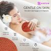Adeton African Net Sponge, Exfoliating Body Scrubber, Body Exfoliator, Long Net Sponge, 17 Colors, Sapo, Shower Bath Accessories, Back Foot Scalp Scrub, Flat Dead Skin Remover Body Wash (Peach) view 4