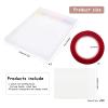 Large Clear Press on Nails Storage Box, Empty Press on Nails Packaging Box Set with Double-sided Adhesive Tape and 50 Arcylic Nail Display Stand Can Be Used to Store and Store Personal Items view 3