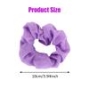 7PCS Bright Neon Hair Scrunchies Premium Soft Elastic Bobbles Hair Ties Hair Bands Ponytail Holders for Girls Women Mixed Colors view 2