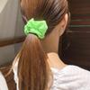 7PCS Bright Neon Hair Scrunchies Premium Soft Elastic Bobbles Hair Ties Hair Bands Ponytail Holders for Girls Women Mixed Colors view 3