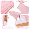 KULLAMEE 2pcs Pink Lash Bed Cover fitted for 6FT Lash Table or Massage Bed Lash Extension Bed Spandex Bed Cover Christmas gift(PINK,2) view 4