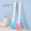 Back Scrubber Waterproof USB Charging Multifunction Soft Silicone Electric Body Scrubber Fully Automatic for Home (Blue) view 4