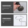 FRCOLOR 1set Men Shaving Kit Hair Brush Foaming Bowl and Stand Complete Beard Grooming Accessory Salon and Home Use view 4