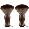 Barber Neck Duster Brush Wood Handle with Hook for Hair Cutting (2pc) view 1