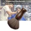 Barber Neck Duster Brush Wood Handle with Hook for Hair Cutting (2pc) view 4