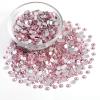 Beadsland Flatback Rhinestones Bulk,14400pcs Pink Rhinestones for Nails Crafts Clothes DIY Decoration, Light Rose/Light Pink, SS10, 2.7-2.9mm view 4