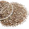 Beadsland Flatback Rhinestones Bulk,14400pcs Gold Rhinestones for Nails Crafts Clothes DIY Decoration, Golden Shadow, SS10, 2.7-2.9mm view 3