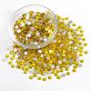 Beadsland Flatback Rhinestones Bulk,14400pcs Yellow Rhinestones for Nails Crafts Clothes DIY Decoration, Citrine/Lemon Yellow, SS16, 3.8-4.0mm view 4
