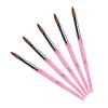 Rolabling 5pcs10# Kolinsky Sable Brush Acrylic Nail Art Brush Nail Art Painting Brush (5Pcs size 10#) view 1