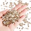 Beadsland Flatback Rhinestones Bulk,14400pcs Gold Rhinestones for Nails Crafts Clothes DIY Decoration, Golden Shadow, SS20, 4.6-4.8mm view 2