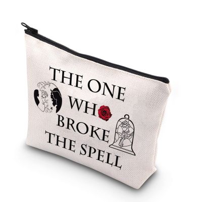 BDPWSS Beauty Princess Makeup Bag Beauty Movie Story Inspired Gift The One Who Broke The Spell Gift for Beauty Movie Fans (The Broke Spell)