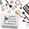 BDPWSS Hummingbird Makeup Bag Hummingbird Memorial Gift Sometimes I Just Look Up Smile And Say I Know That Was You Gift (That was you Hummingbird) view 3