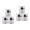 KALLORY 6pcs Airless Pump Lotion Dispenser Bottles Cream Jars for Travel Vacuum Containers for Shampoo Face Cream view 1