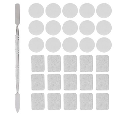 31pcs Metal Stickers for Eyeshadow Palette Set, Empty Eyeshadow Makeup Palette, Metal Stickers Colorful Empty Palette Sticker for Eyeshadow Palette Set (15Pcs Round + 15Pcs), Wholesale Business