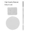 31pcs Metal Stickers for Eyeshadow Palette Set, Empty Eyeshadow Makeup Palette, Metal Stickers Colorful Empty Palette Sticker for Eyeshadow Palette Set (15Pcs Round + 15Pcs), Wholesale Business view 3
