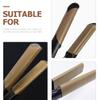 Beavorty 10pcs Heat Insulation Stickers for Curling Board Straightener Sticker Anti Heat Curler Sticker Anti Curler Sticker Curling Iron Decal Curling Tool Mini Fiberglass Cloth view 4