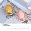KALLORY 4pcs Makeup Sponge Storage Box Portable Beauty Puff Case for Cosmetics for Home Travel Use Candy Box Alternative view 3