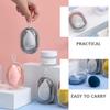KALLORY 4pcs Makeup Sponge Storage Box Portable Beauty Puff Case for Cosmetics for Home Travel Use Candy Box Alternative view 4