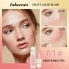 BEFIVECOK Liquid Blush, Natural Matte Velvet Finish, Soft Cream Liquid Face Blush for Cheeks, Skin Tint Rubor Makeup, Long Lasting Lightweight Blendable (#01 Nude Pink) view 3