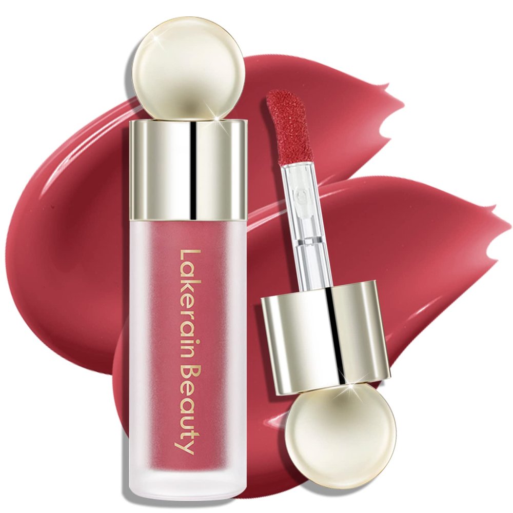 BEFIVECOK Liquid Blush, Natural Matte Velvet Finish, Soft Cream Liquid Face Blush for Cheeks, Skin Tint Rubor Makeup, Long Lasting Lightweight Blendable (#05 Bright Red)