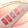 BEFIVECOK Liquid Blush, Natural Matte Velvet Finish, Soft Cream Liquid Face Blush for Cheeks, Skin Tint Rubor Makeup, Long Lasting Lightweight Blendable (#05 Bright Red) view 2