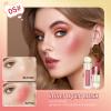 BEFIVECOK Liquid Blush, Natural Matte Velvet Finish, Soft Cream Liquid Face Blush for Cheeks, Skin Tint Rubor Makeup, Long Lasting Lightweight Blendable (#05 Bright Red) view 3