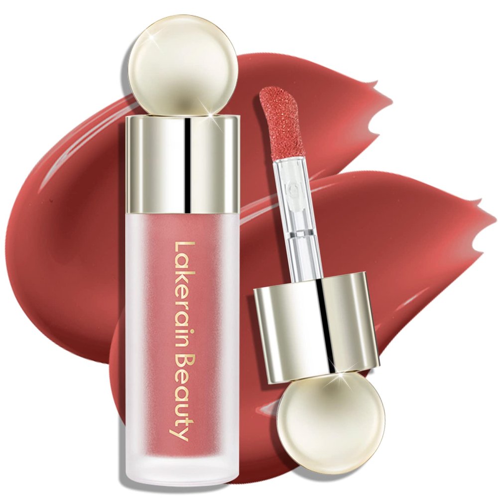 BEFIVECOK Liquid Blush, Natural Matte Velvet Finish, Soft Cream Liquid Face Blush for Cheeks, Skin Tint Rubor Makeup, Long Lasting Lightweight Blendable (#04 Coral Red)