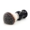 Menesia Shaving Brush for Men, Black Handle Men's Shave Cream & Soap Brush (skull) view 4