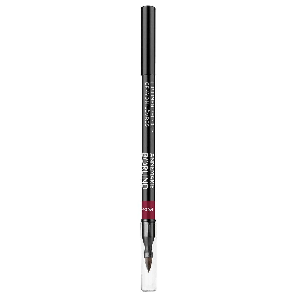 ANNEMARIE BRLIND Natural Lip Liner Pencil Rosewood (.03 fl oz) - Smooth and easy to blend for precise application, Vegan