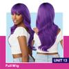 Sensationnel Dashly Wig - Unit 13 Non Lace Cap Ready to Wear Ear to Ear Lacepart Synthetic (2 DARKBROWN) view 4