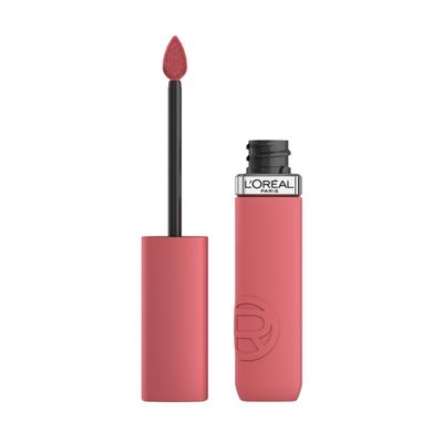 L'Oreal Paris Infallible Matte Resistance Liquid Lipstick, up to 16 Hour Wear, Major Crush 120, 0.16 Fl Oz