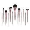 New 12pcs Makeup Brush Set Soft Hair Full Set Black Gold Eye Shadow Nose Shadow Repair Beauty Makeup Tools ( Size : 13PC-B ) view 1