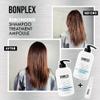 BONPLEX Perfect Bonding Hair Restore Shampoo, Treatment & Ampoule | Bond Strength | Frizz Free, Smooth & Shine| Repair Split Breakage | Damaged Hair Repair Concentrate Trio Kit (16.9oz + 10 ampoules) view 3