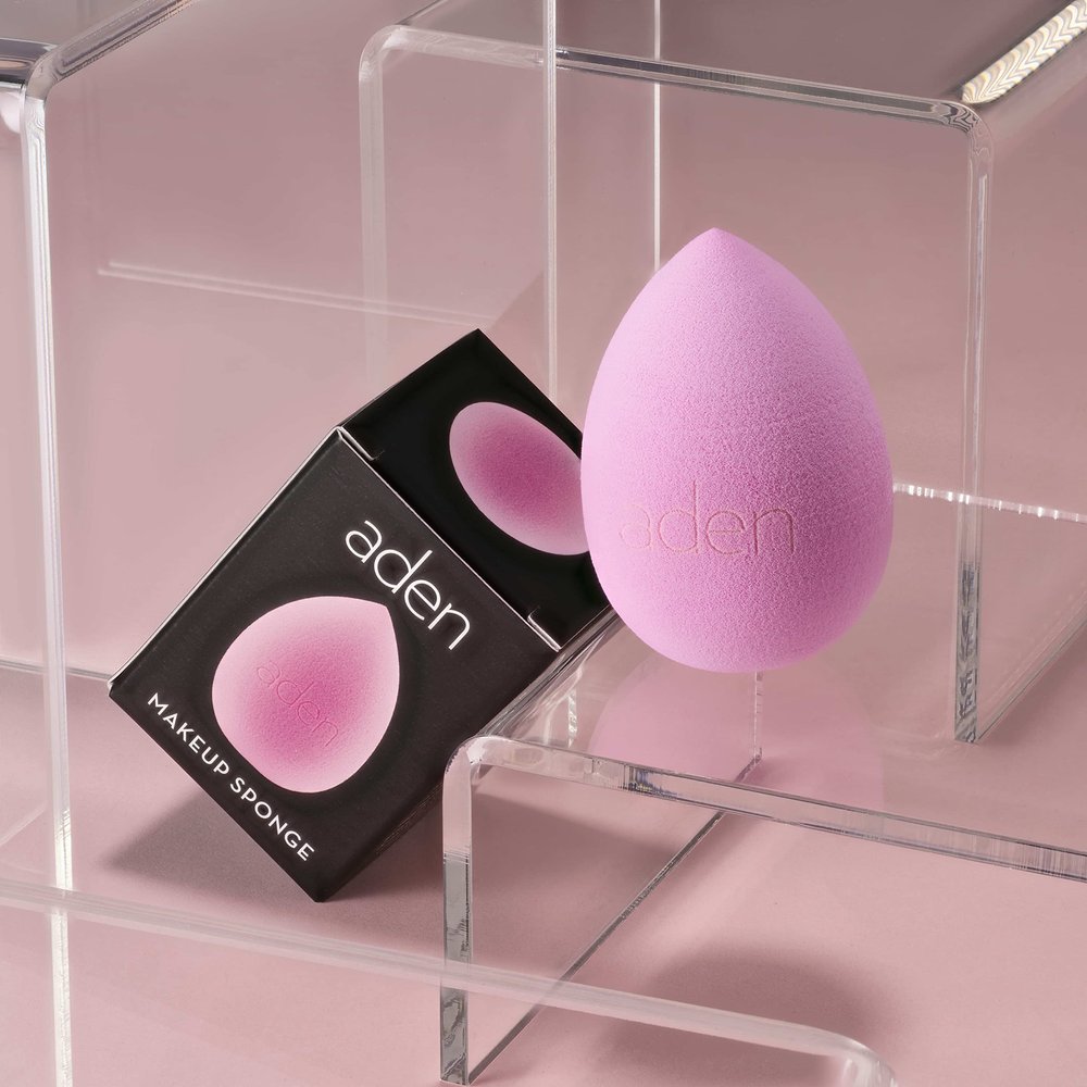 aden Make-Up Spong Helps To Apply Your Make-Up Smoothly, Precisely, And Quickly