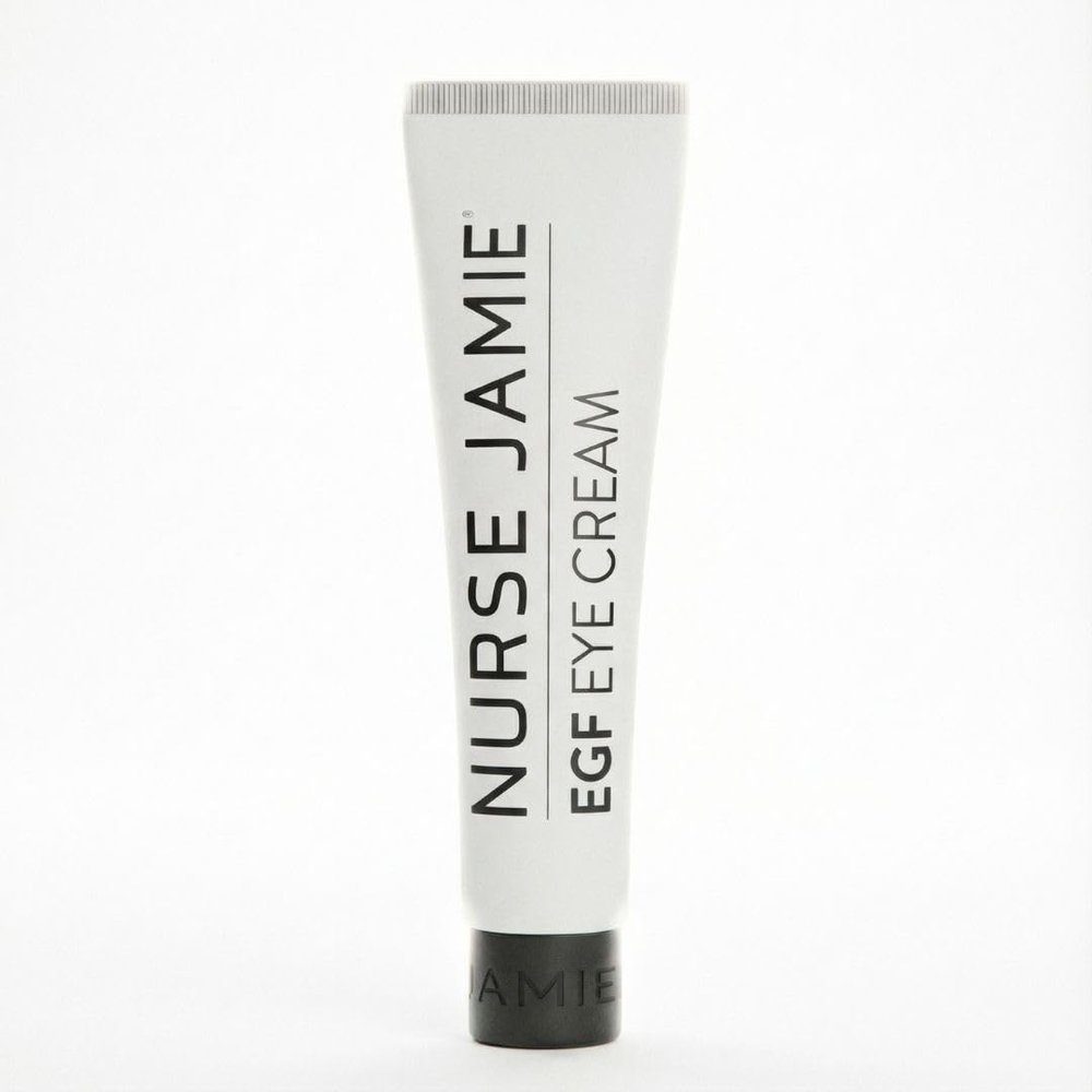 Nurse Jamie EGF Eye Cream Hydrating & Firming Treatment for Dark Circles, Puffiness & Fine Lines