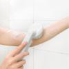Jojomis Foldable Bath Brush Long Handle Shower Bath Brush Back Cleaning Scrubber Home Travel - White view 3