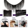 12A Water Wave Human Hair (20 22 24 Inch) 100% Unprocessed Deep Curly Weave Brazilian Human Hair Bundles Full And Thick Virgin Raw Hair Extensions Natural Color view 4