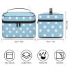Makeup Bag, Travel Cosmetic Bag Makeup Organizer Case Large Capacity Portable Zipper Toiletry Bag Travel Organizer Accessories view 2