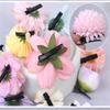 21 Pieces Flower Hair Clip Boho Flowers Hair Pins Barrettes Brooch for Women Girls Bridal Wedding Beach Party hanfu accessories view 2