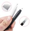 ALIWOD Disposable Manual Microblades Pen,12 Pin,12F,10 Pack, 0.25mm (12 sloped Needles) For Eyebrow Lip Makeup Microblading Supplies (Disposable Pen-12 sloped Needles) view 4