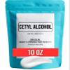 Magnum Solace Cetyl Alcohol for Body Butter, DIY Lotions, Creams, Conditioners - Thickener and Emollient - White Granules (10 oz) view 1