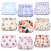 Buryeah 9 Pcs Mini Makeup Bag for Purse Cosmetic Bag Small Pouches Waterproof Travel Lipstick Organizer for Women(4.7 x 5.1 Inch) view 1