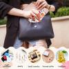 Buryeah 9 Pcs Mini Makeup Bag for Purse Cosmetic Bag Small Pouches Waterproof Travel Lipstick Organizer for Women(4.7 x 5.1 Inch) view 4